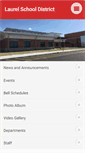 Mobile Screenshot of laurelschooldistrict.org